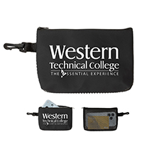 Mesh Zipper Storage Pouch